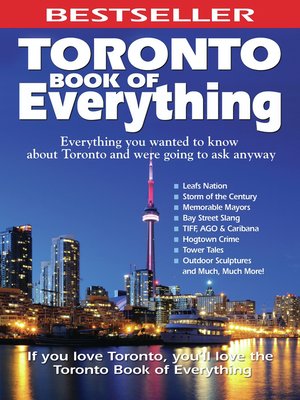 cover image of Toronto Book of Everything